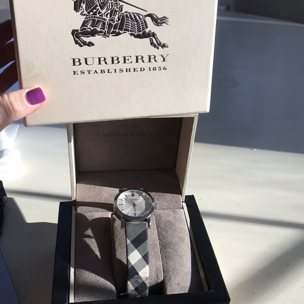 Burberry Brit nova check black watch